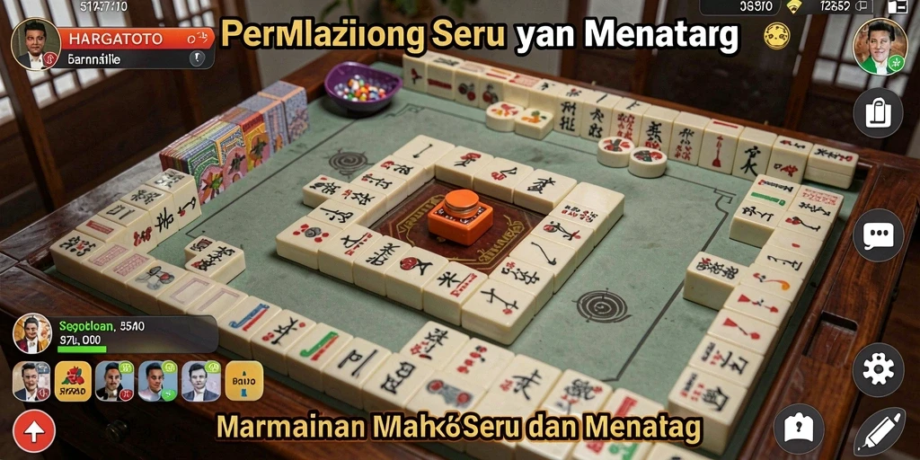 Tampilan permainan HARGATOTO yang menarik dan penuh warna.