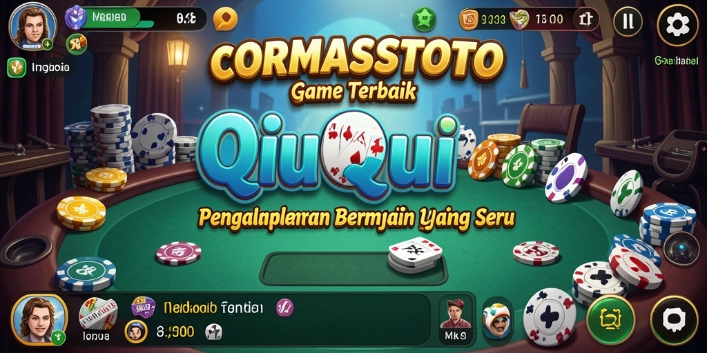 Tampilan gameplay QiuQiu yang intens dan mendebarkan di ORMASSTOTO.