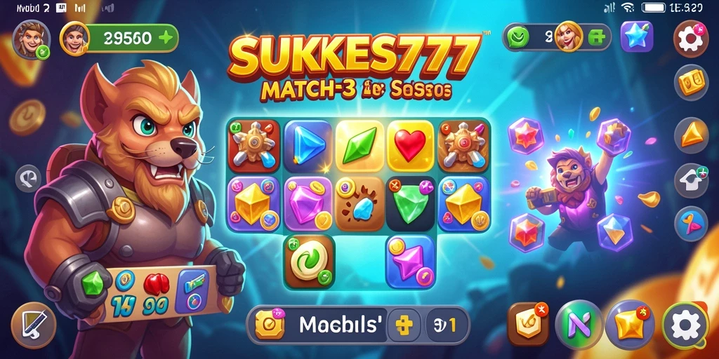 Gameplay menarik di SUKSES777 dengan kombinasi warna-warni.