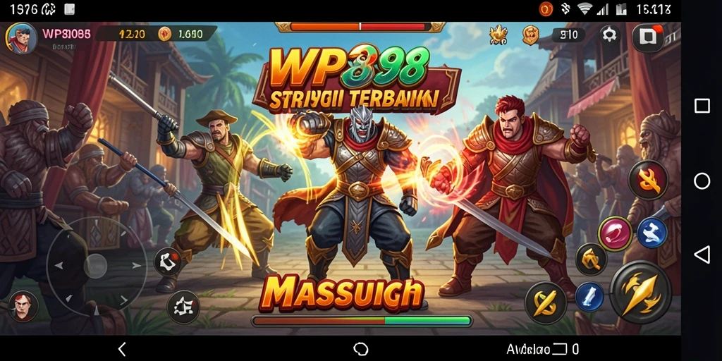 Tampilan gameplay seru dan menegangkan dari WP888.