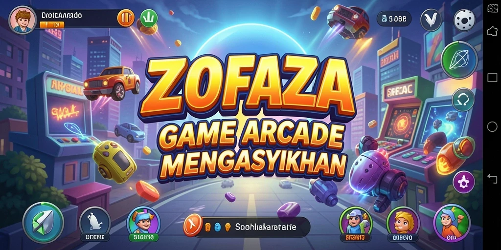 Tampilan gameplay ZOFAZA yang mengasyikkan dan penuh aksi.