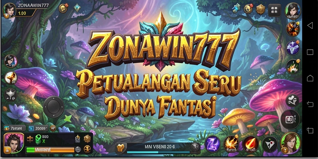 Tangkapan layar menampilkan aksi seru dalam ZONAWIN777.